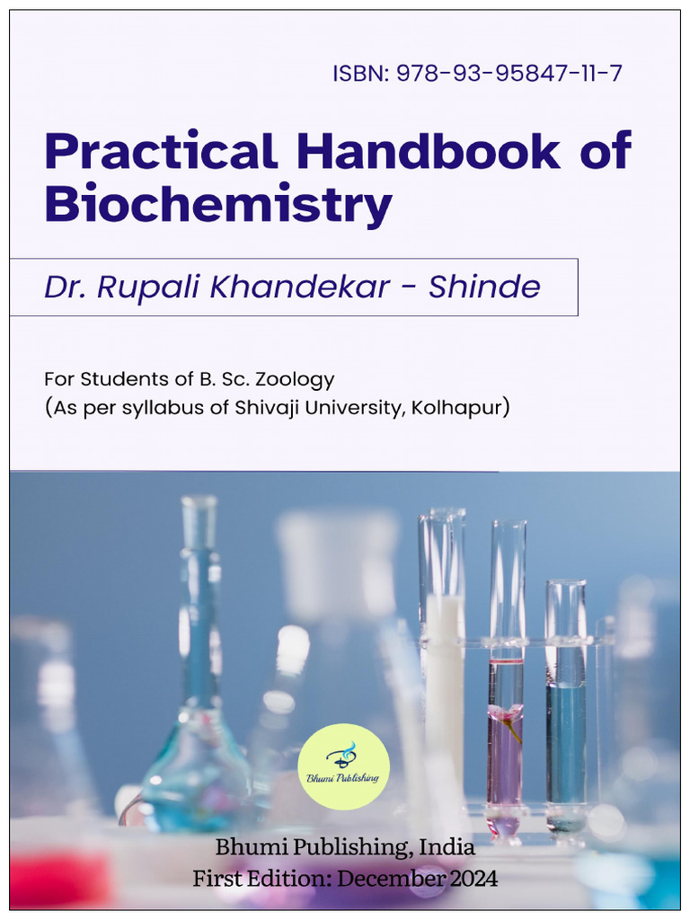 Biochemistry Practical Handbook for B.Sc. | PDF | Staining