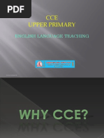Cce-upper Primary English Ppt