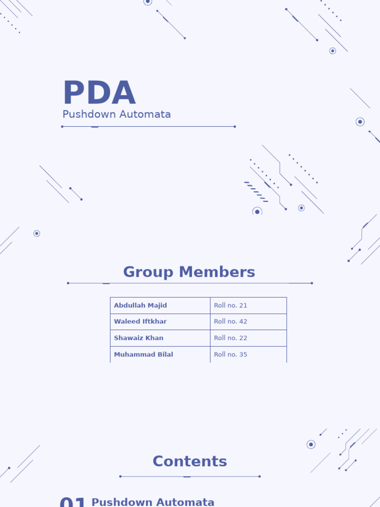 Aotomata Presentation PDA[1] - Read-Only | PDF | Automata Theory ...