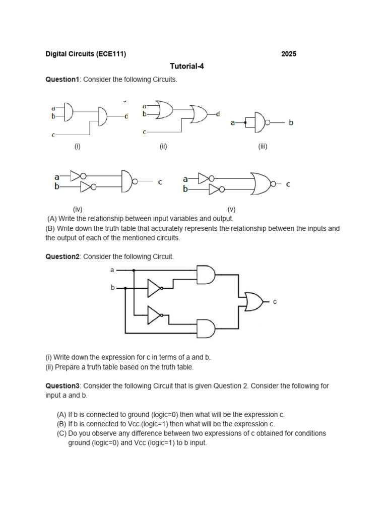 DC Tutorial 4 | PDF