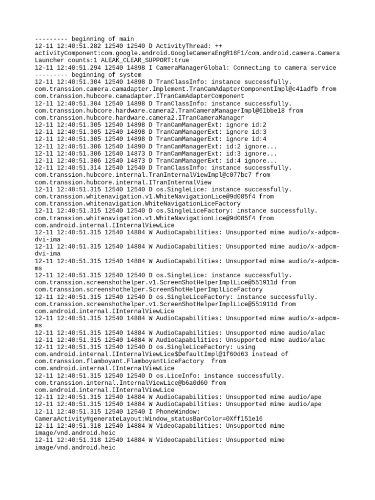 Log Cat 1765431651231 | PDF | Software | Computer Programming