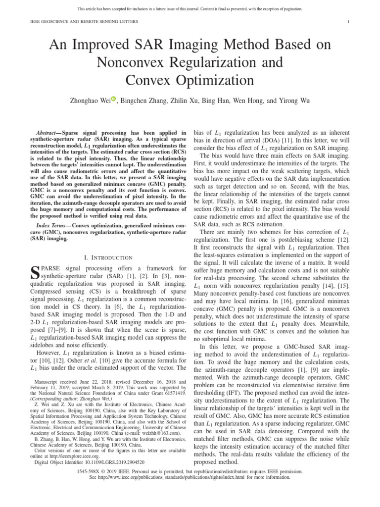 wei2019 | PDF | Telecommunications Engineering | Applied Mathematics