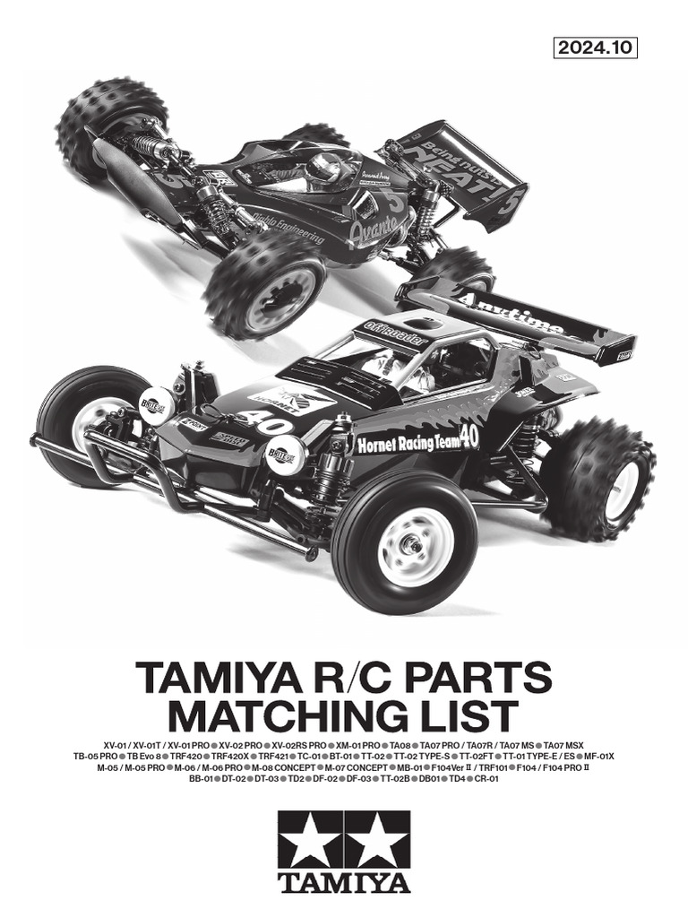 2024 RC Car Parts and Accessories List | PDF