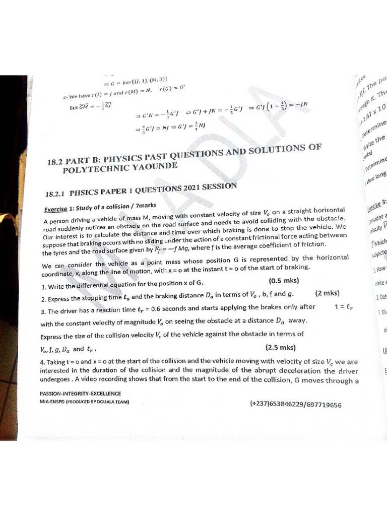 MIA DLA Past Questions - Compress | PDF