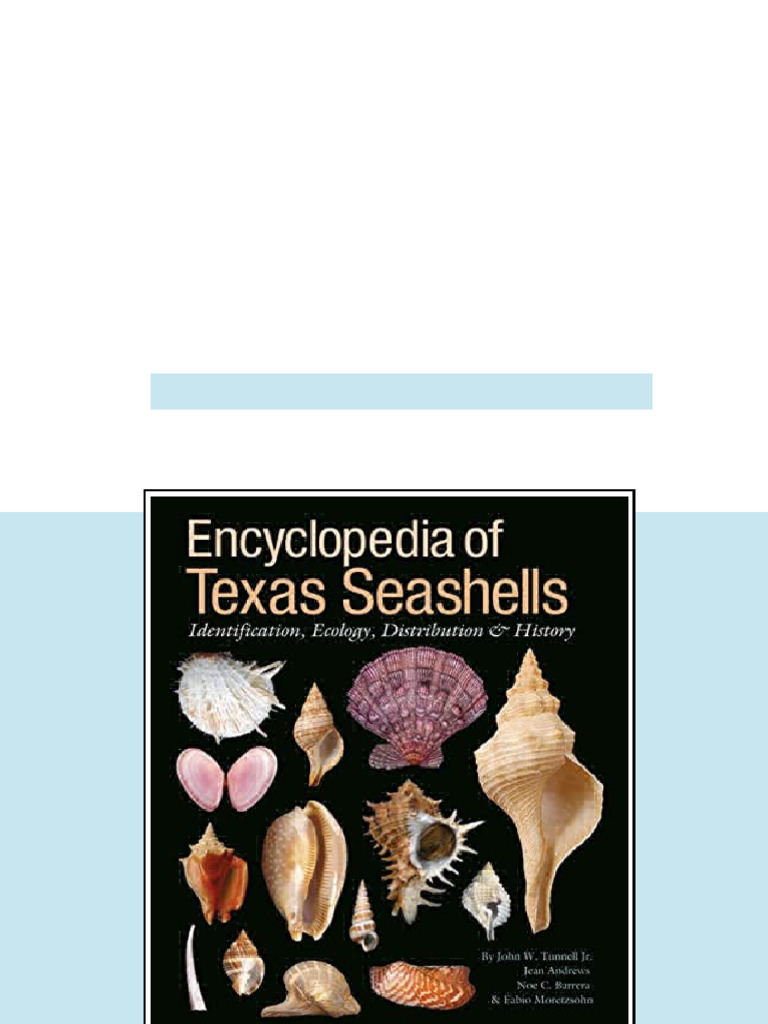(Ebook) Encyclopedia of Texas Seashells: Identification, Ecology ...
