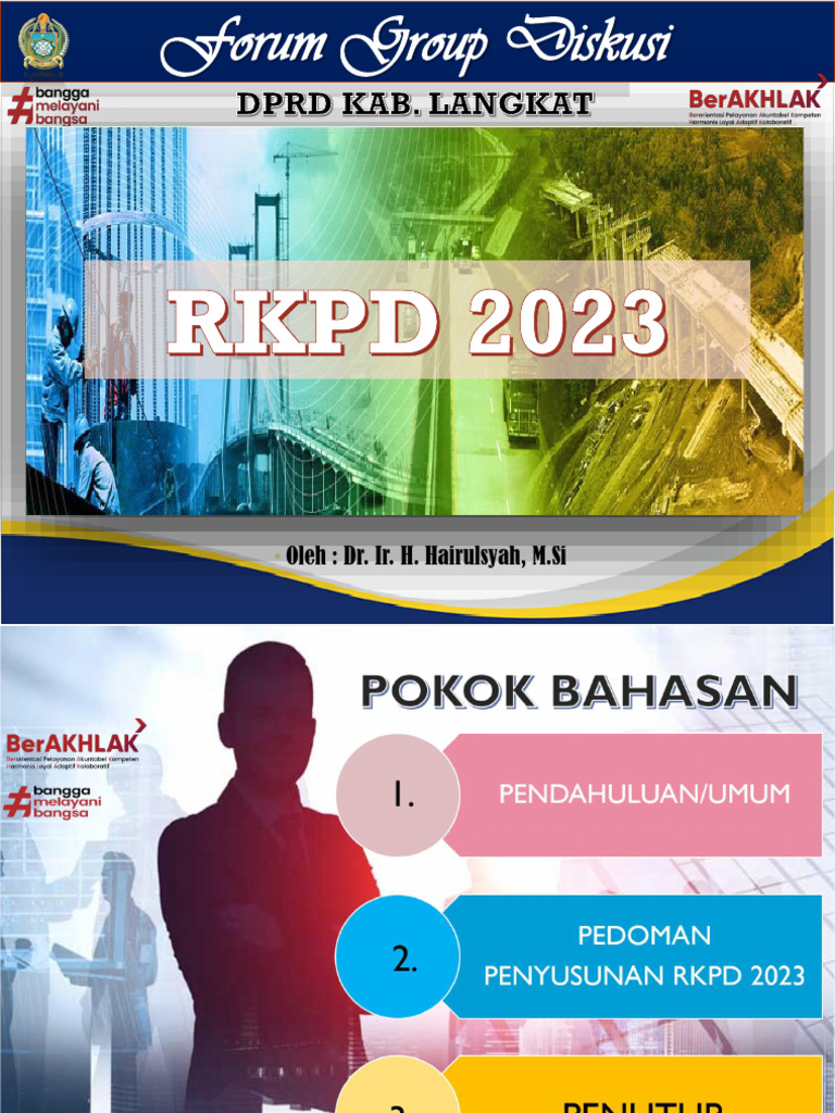 Pedoman Penyusunan RKPD 2023 | PDF