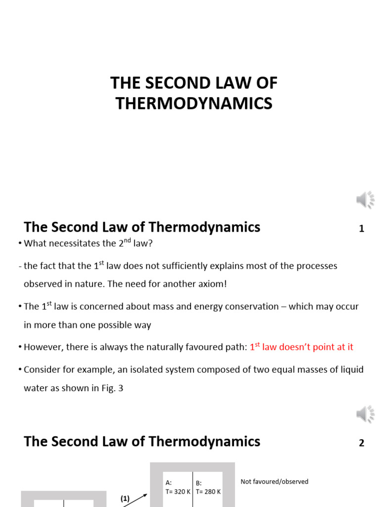 Thermodynamics 5 | PDF | Second Law Of Thermodynamics | Entropy