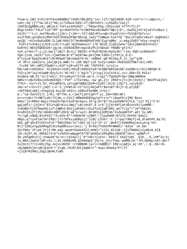 Encrypted Data String Analysis | PDF