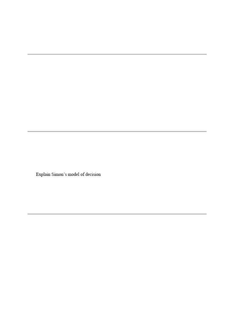 Decision-Making Strategies and Models | PDF | Decision Making ...