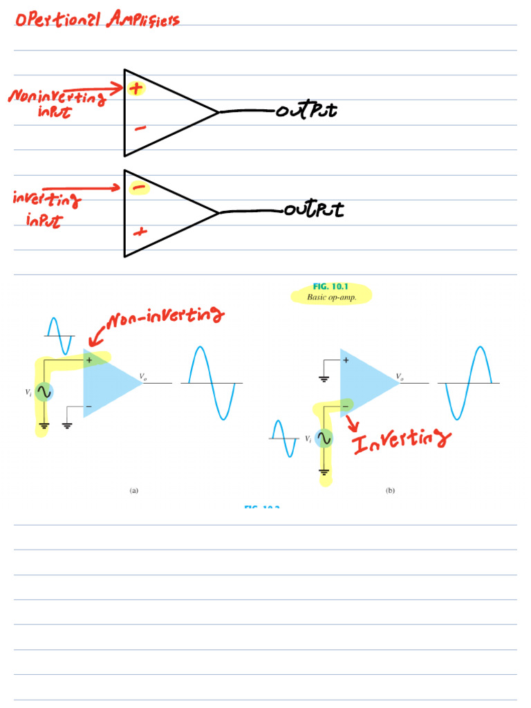 Ch10 & 11 | PDF | Operational Amplifier | Analog Circuits