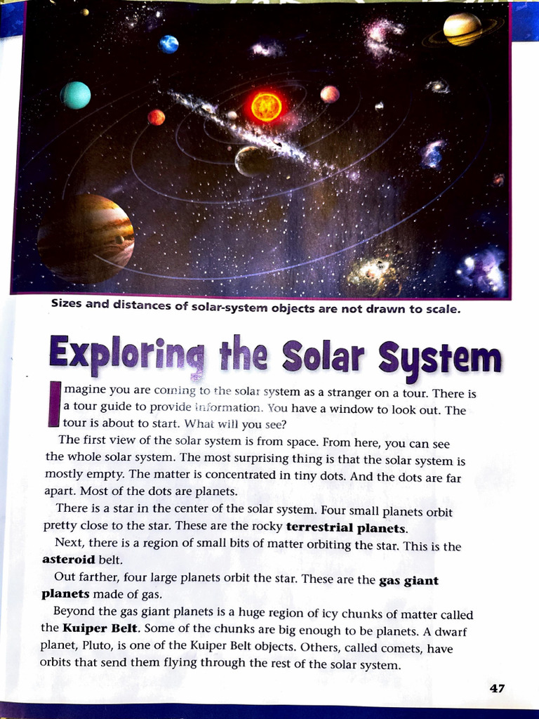 Overview of Solar System Objects | PDF | Jupiter | Pluto