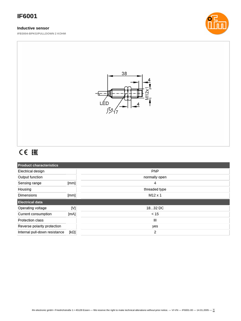 IF6001-00_VI-VN | PDF | Power (Physics) | Electrical Engineering