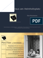 Platzhaus Helmholtzplatz Präsentation 2000