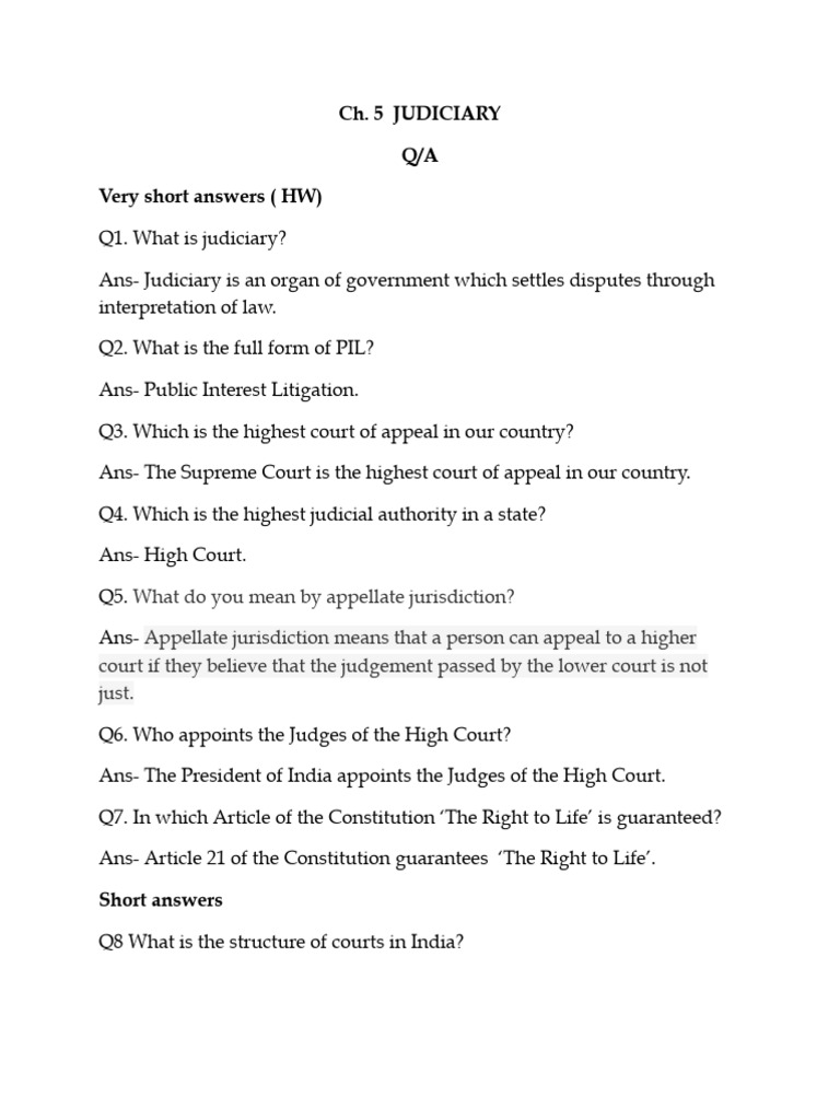 Overview of India's Judiciary System | PDF | Supreme Courts | Judiciaries