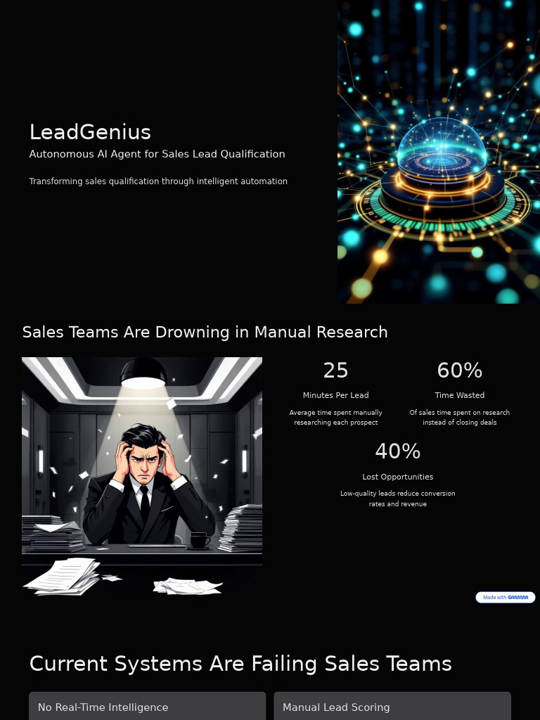 LeadGenius 1 | PDF | Customer Relationship Management | Artificial ...