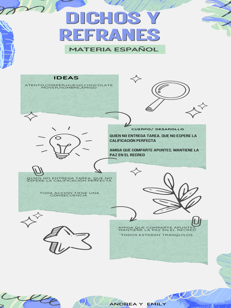 Refranes y Dichos en Español | PDF