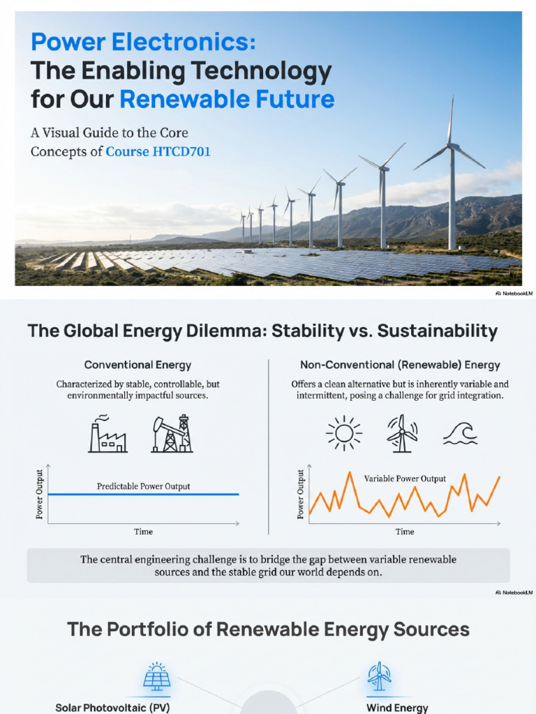 Power Electronics Renewable Grid | PDF