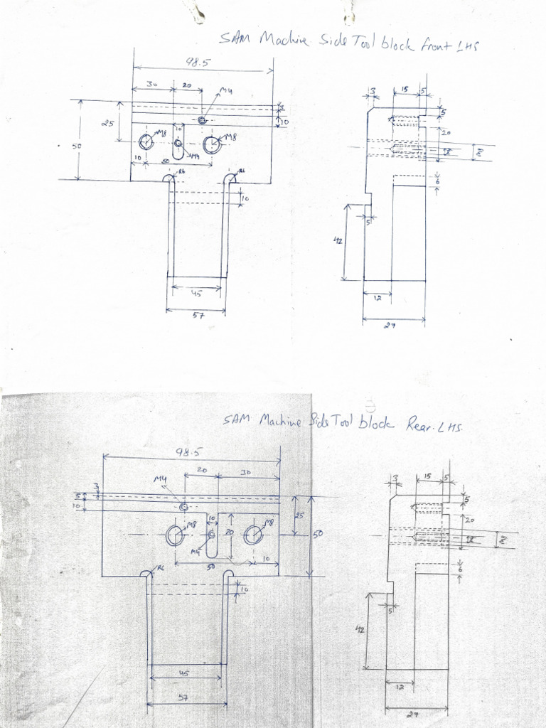 Sam Machine Side Tool Block | PDF