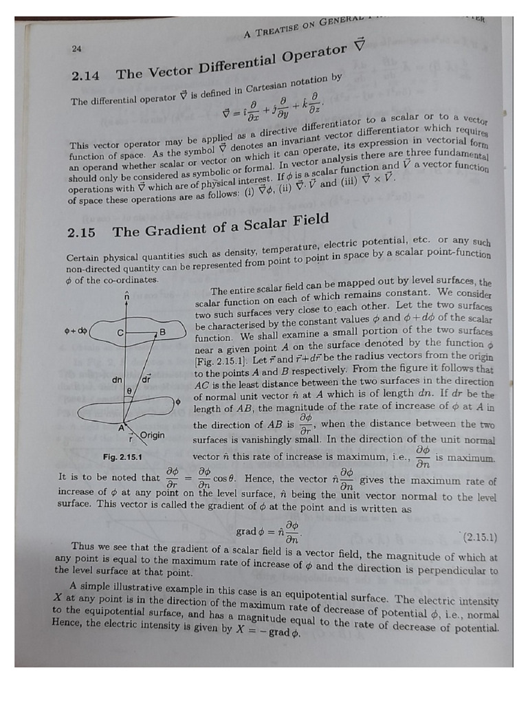Differential Calculus of Vector | PDF