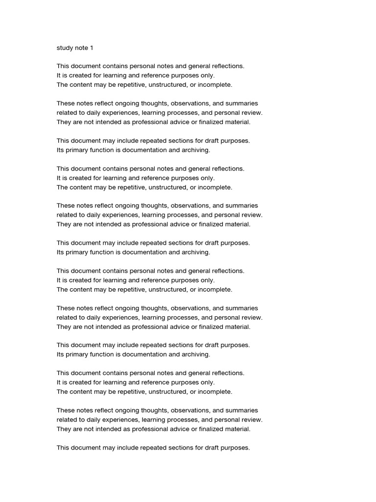 Personal Learning Reflections Archive | PDF | Document | Learning