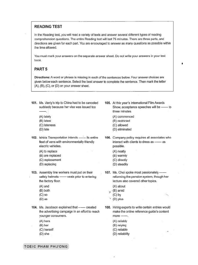 Test 2 - Part 5 | PDF