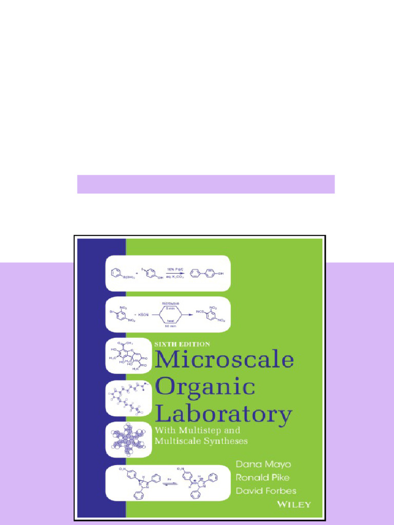 (Ebook) Microscale organic laboratory: with multistep and multiscale ...