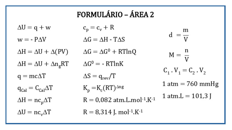 Formulário - P2 | PDF