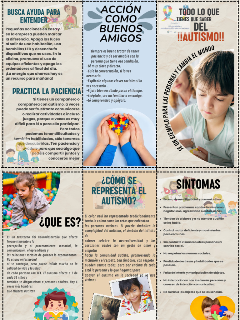 Comprender y Apoyar el Autismo | PDF | Autismo | Ciencias del ...