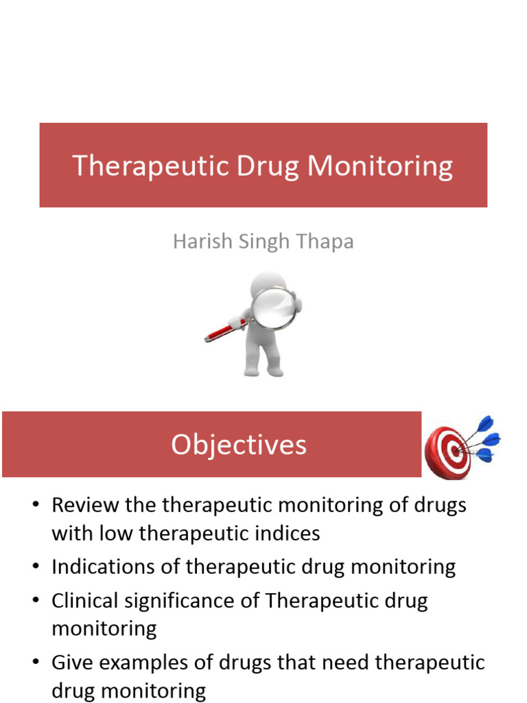 Therapeutic Drug Monitoring Overview | PDF | Immunoassay | Pharmacokinetics