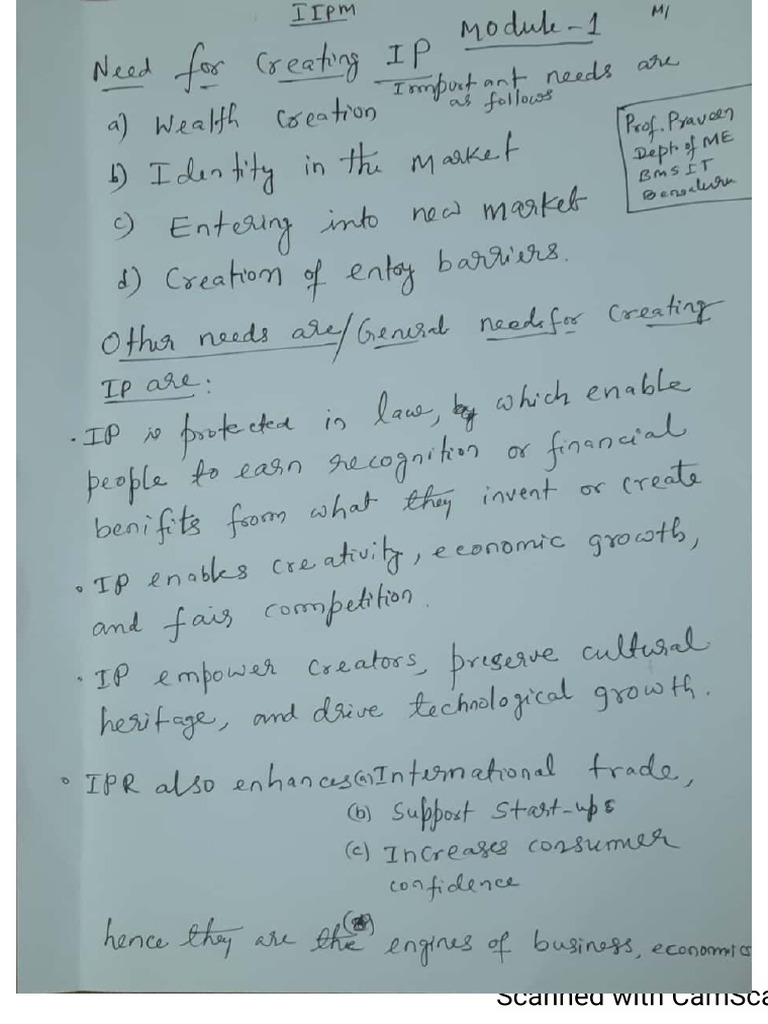 Module 1 Notes | PDF