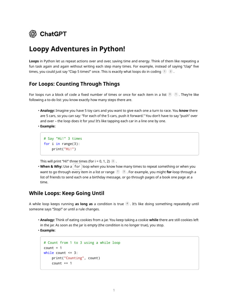 Python Looping Techniques Explained | PDF | Control Flow | Php