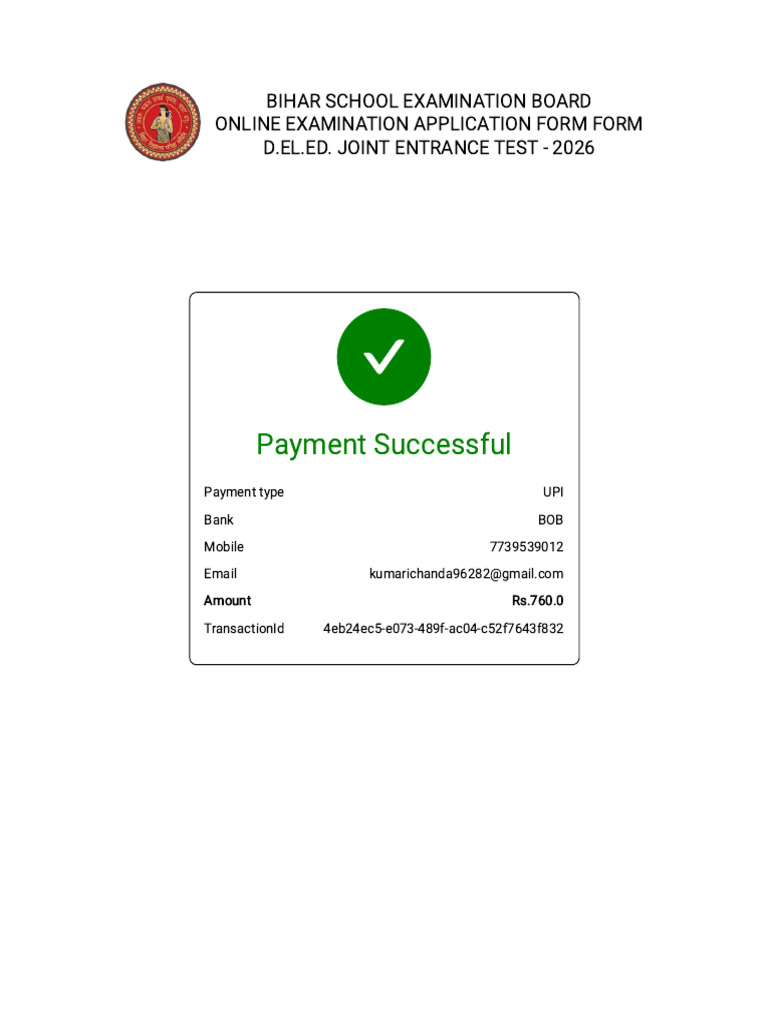 Deled Application Form (1) | PDF