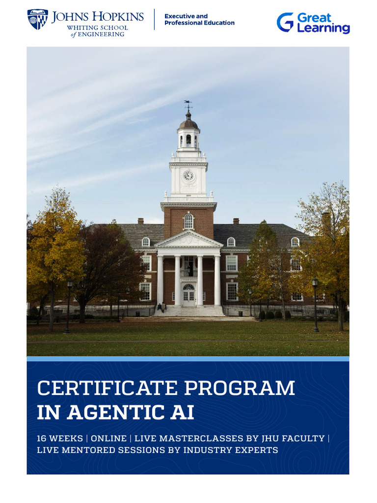 Certificate in Agentic AI Program | PDF | Artificial Intelligence ...