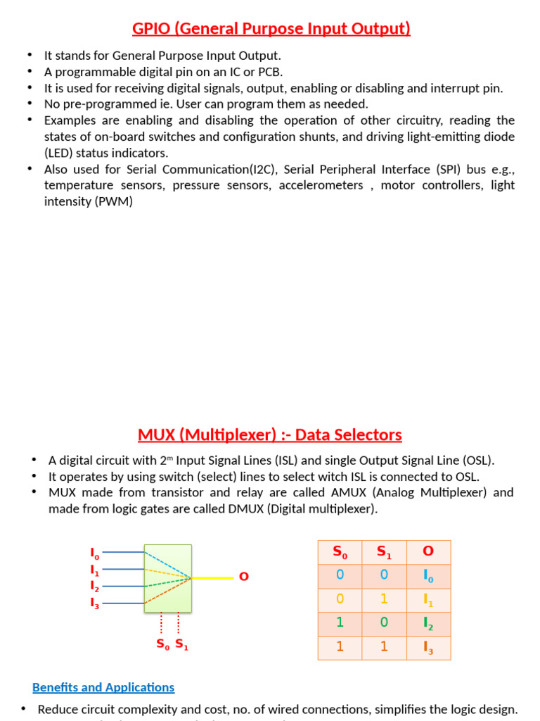 Mux Gpio | PDF