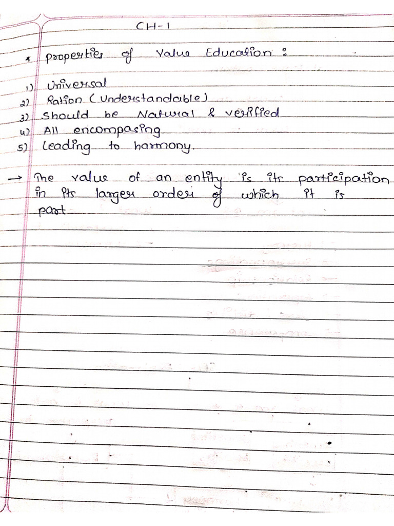 UHV Notes | PDF