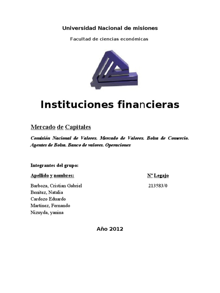 Mercado de Capitales en Argentina | PDF