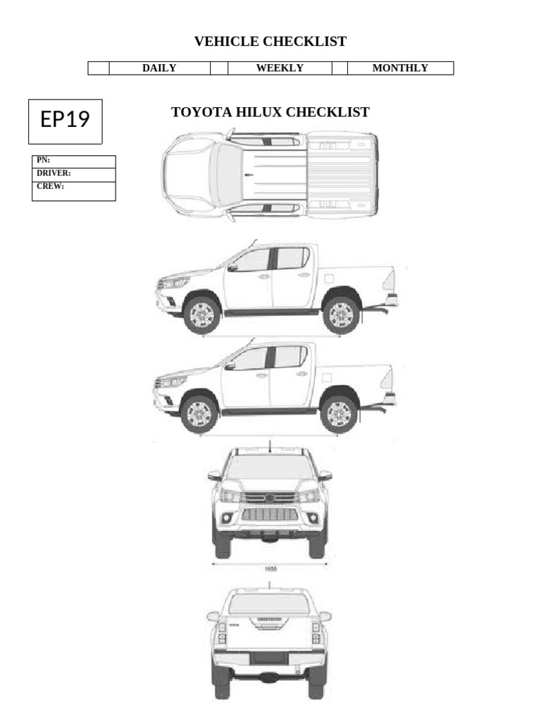Vehicle Maintenance Checklist Guide | PDF