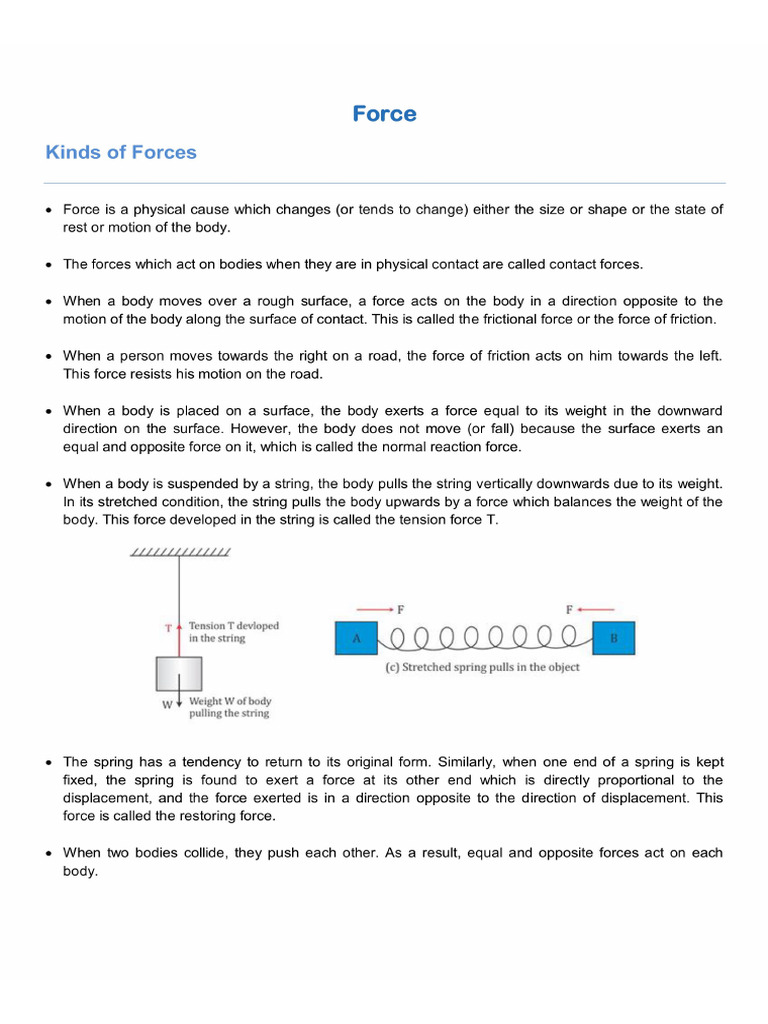 Force | PDF