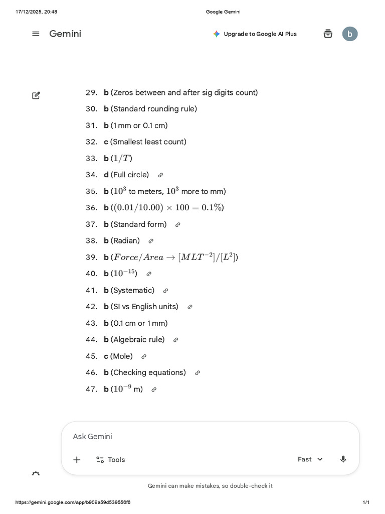 11st Year Chapter 1 Physics | PDF