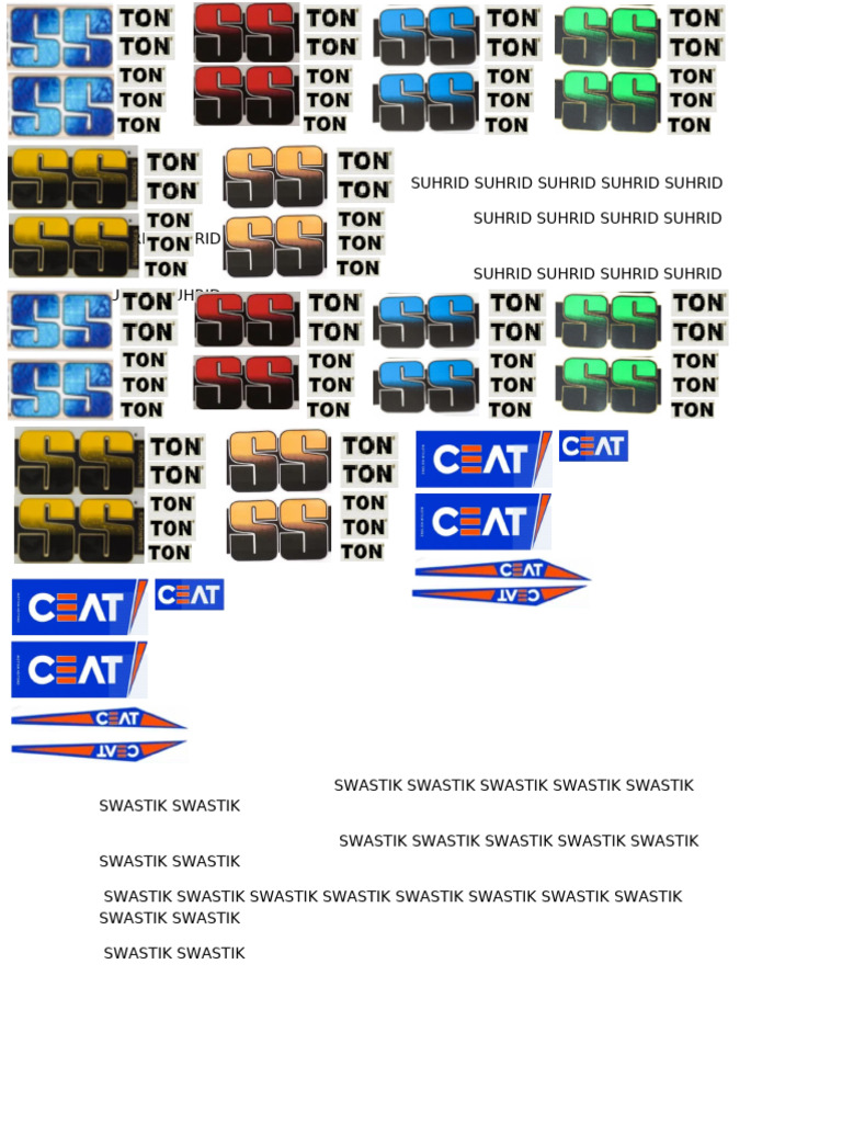 Cricket Bat Stickers - SS | PDF
