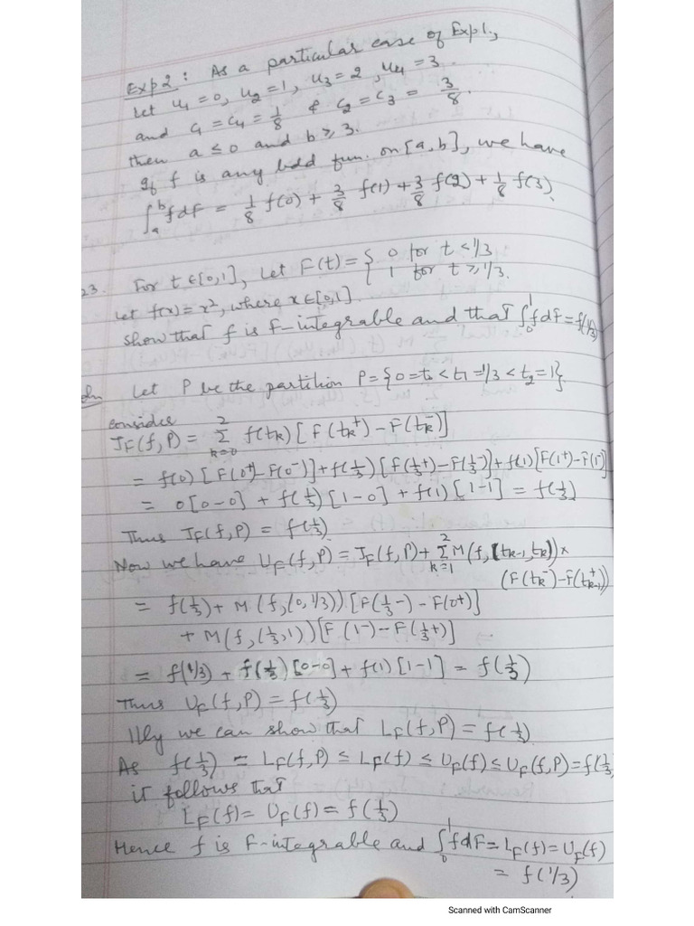 R-S integral qn | PDF