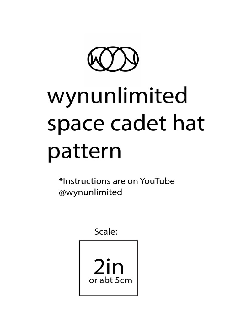 Space Cadet Hat Sewing Pattern | PDF