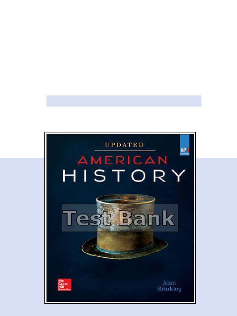 American History Connecting with the Past UPDATED AP Edition 2017 1st ...