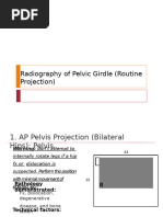 Special Projections for Pelvis and Spine | PDF | Hip | Pelvis