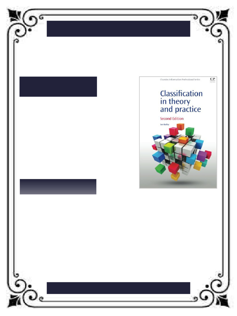 Classification in Theory and Practice Second Edition Susan Batley ebook ...