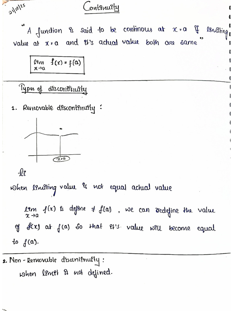 Continuity | PDF