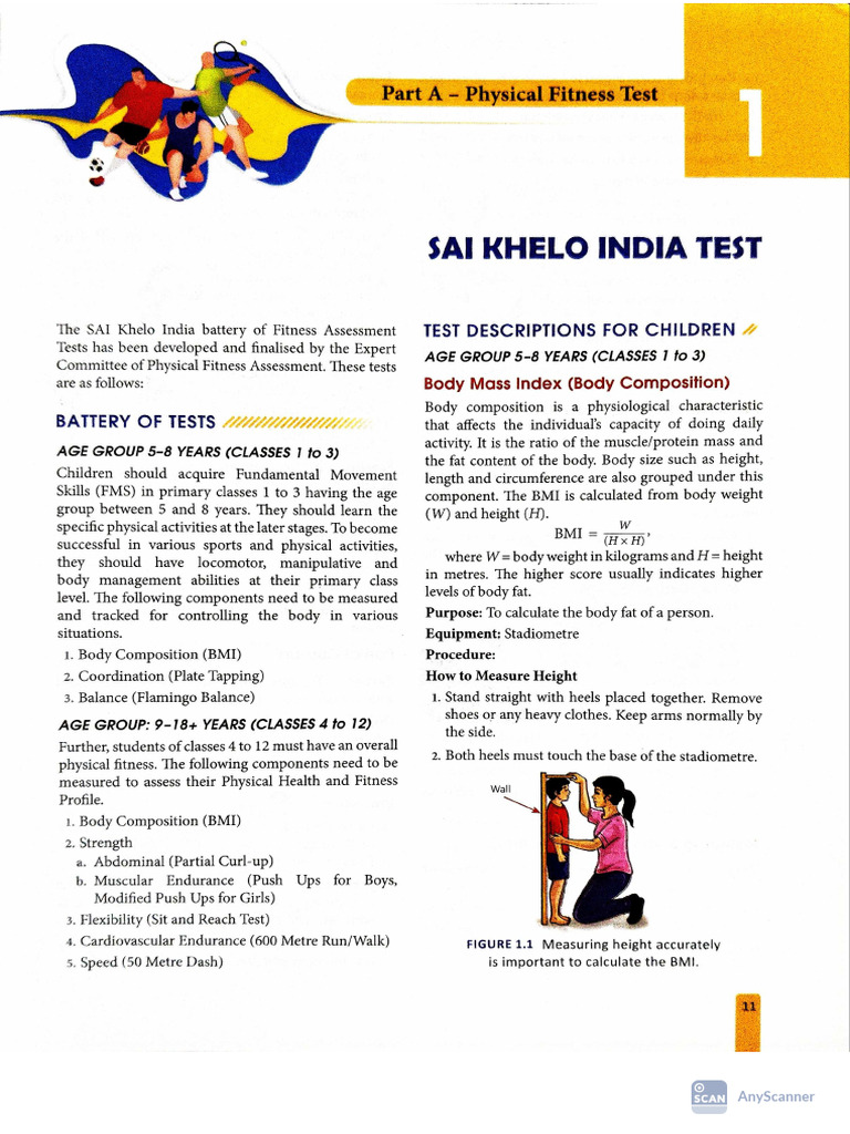 Pe Practical 1 Class Xi&Xii | PDF
