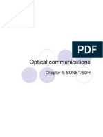 Optical Communications: Chapter 6: SONET/SDH