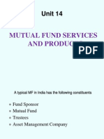 MUTUAL FUNDS Services and Products Unit 14 Mbfs