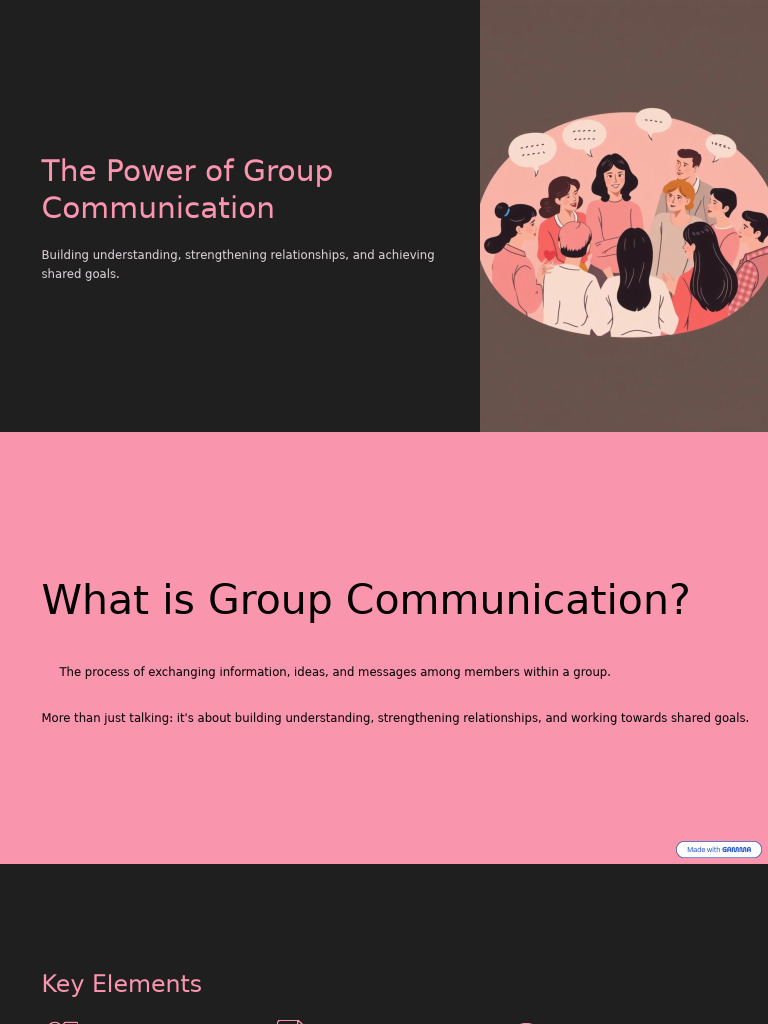 The Power of Group Communication 1 | PDF | Communication | Human ...